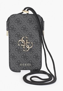 Чехол для iPhone Guess Pouch PU 4G Grey (L size, IP12PM)