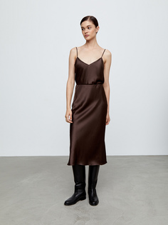 Юбка миди из шелка 12 Storeez