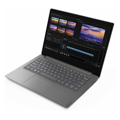 Ноутбук Lenovo V14-IGL, 14", Intel Celeron N4120 1.1ГГц, 4ГБ, 256ГБ SSD, Intel UHD Graphics 600, Free DOS, 82C20018RU, серый