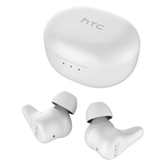 Гарнитура HTC E-mo 1 True Wireless Earbuds Plus, Bluetooth, вкладыши, белый