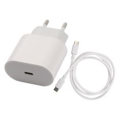 Сетевое зарядное устройство Redline PD1-3A, USB type-C, USB type-C, 3A, белый [ут000027288]