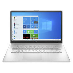 Ноутбук HP 17-cn0059ur, 17.3", IPS, Intel Core i5 1135G7 2.4ГГц, 16ГБ, 512ГБ SSD, Windows 10, 4L5U7EA, серебристый