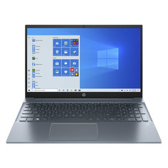 Ноутбук HP Pavilion 15-eh1037ur, 15.6", IPS, AMD Ryzen 5 5500U 2.1ГГц, 16ГБ, 1ТБ SSD, Windows 10, 4L5Q0EA, синий