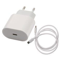 Сетевое зарядное устройство Redline PD1-3A, USB type-C, USB type-C, 3A, белый [ут000027290]