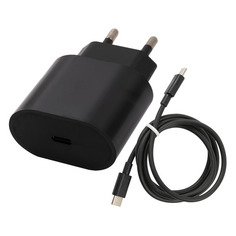 Сетевое зарядное устройство Redline PD1-3A, USB type-C, USB type-C, 3A, черный [ут000027291]