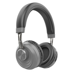 Гарнитура HIPER LIVE QTX7, 3.5 мм/Bluetooth, накладные, серый [htw-qtx7]