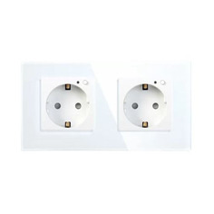Умная розетка Geozon WP-02 EU Wi-Fi белый (GSH-SSW02)