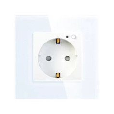 Умная розетка Geozon WP-01 EU Wi-Fi белый (GSH-SSW01)