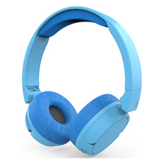 Гарнитура HIPER Lucky ZTX1, 3.5 мм/Bluetooth, накладные, голубой [htw-ztx1]