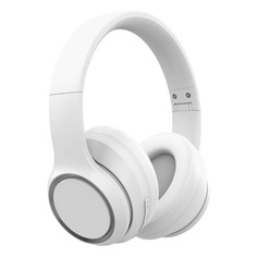 Наушники HIPER Silence Anc HX8, 3.5 мм/Bluetooth, накладные, белый [htw-hx8]