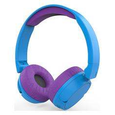 Гарнитура HIPER Lucky ZTX6, 3.5 мм/Bluetooth, накладные, голубой/фиолетовый [htw-ztx6]
