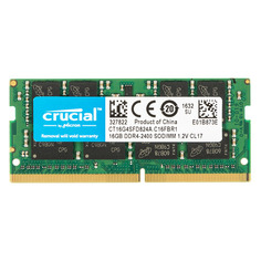 Модуль памяти Crucial CT16G4SFD824A DDR4 - 16ГБ 2400, SO-DIMM, Ret