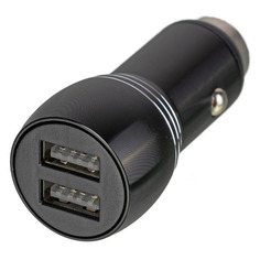 Автомобильное зарядное устройство Wiiix UCC-2-17B, 2xUSB, 2.4A, черный