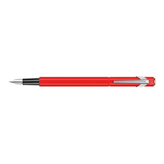 Ручка перьев. Carandache Office 849 Classic (842.570) красный EF сталь нержавеющая для правшей подар