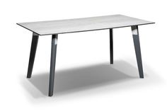 Обеденный стол марко (outdoor) серый 160x75x80 см.