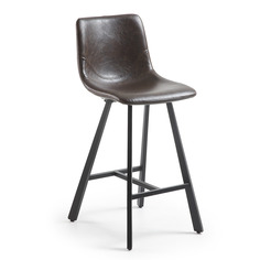Полубарный стул trac темно-коричневый (la forma) коричневый 42x92x52 см.