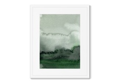 Репродукция картины в раме cloud over the hills (картины в квартиру) мультиколор 42x52 см.