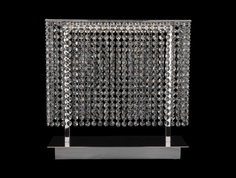Настольная лампа rimini sl 3007 (apl led) серебристый 40x40x14 см.