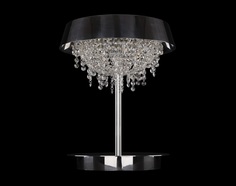 Настольная лампа rimini s500 (apl led) серебристый 36x45x14 см.