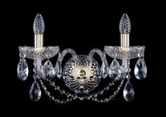 Бра art classic cr gd sp 2 (bohemia art classic) золотой 39x22x22 см.