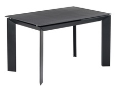 Стол раздвижной new york кобальт (bradexhome) черный 120x75x80 см.