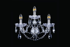 Бра art classic crystal 3 (bohemia art classic) прозрачный 42x32x19 см.