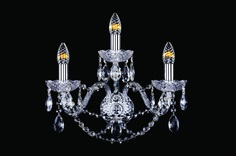 Бра art classic xl cr 3 (bohemia art classic) прозрачный 40x32x18 см.