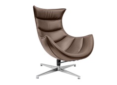 Кресло lobster chair коричневый (bradexhome) коричневый 81x94x92 см.