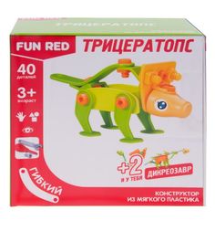 Конструктор Fun Red Трицератопс, (40 дет.)