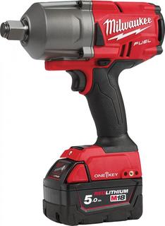 Гайковерт Milwaukee M18 ONEFHIWF34-502x ONE-KEY FUEL 3/4&quot; (черно-красный)