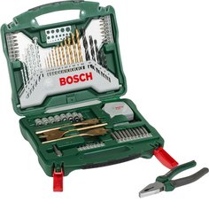 Набор ручного инструмента Bosch X-Line (зеленый)