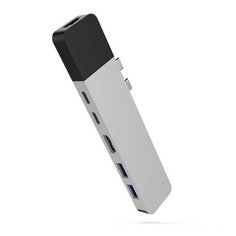 Хаб Hyper HyperDrive NET 6-in-2 (серый)