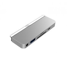 Хаб Hyper HyperDrive 6-in-1 USB-C Hub (серебряный)