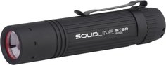 Фонарь ручной LED Lenser Solidline ST6R (черный)
