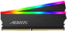 Модуль памяти DDR4 16GB (2*8GB) GIGABYTE GP-ARS16G37D AORUS RGB PC4-29800 3733MHz CL18 радиатор 1.4V RTL