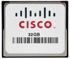 Модуль памяти Cisco MEM-FLASH-32G= 32GB Compact Flash for Cisco ISR 4450 Spare