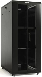 Шкаф напольный 19&quot;, 37U Hyperline TTB-3768-DD-RAL9004