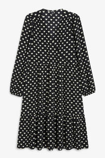 Платье миди с запахом Monki