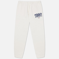 Мужские брюки Tommy Jeans ABO Collegiate, цвет белый