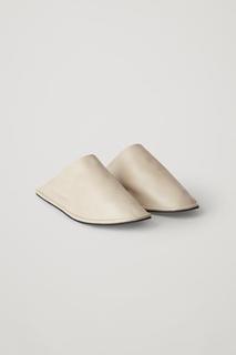 КОЖАНЫЕ ТАПОЧКИ С ПОДКЛАДКОЙ COS