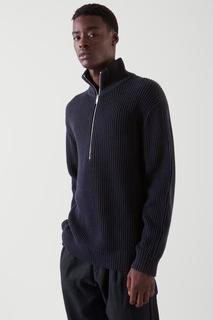 СВИТЕР С КОРОТКОЙ МОЛНИЕЙ COS