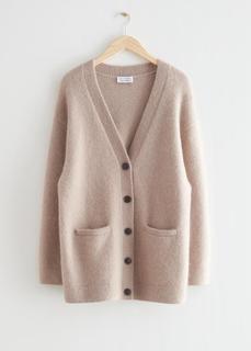 Кардиган оверсайз из шерсти & Other Stories