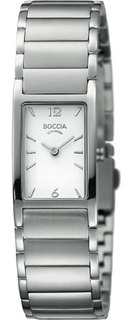Женские часы в коллекции Rectangular Женские часы Boccia Titanium 3284-01