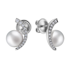 Золотые серьги Арт-Модерн