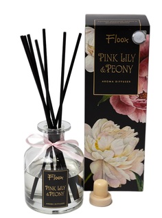 Диффузор Floox &quot;Pink lily&Peony&quot;, аромат &quot;Цветочный&quot;, 150мл ОТК