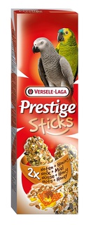 Палочка Versele-Laga Prestige для крупных попугаев с орехами и медом, 2х70гр