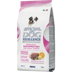 Корм для собак Special Dog Excellence Monoprotein Свинина, картофель, цитрусовые для средних пород 3 кг