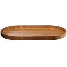 Поднос овальный деревянный Asa selection Wood Light 35,5x16,5 см