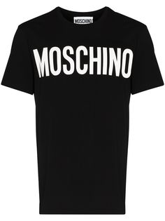 Moschino футболка с логотипом