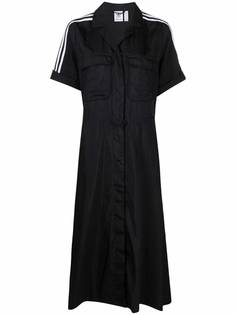adidas платье миди с короткими рукавами